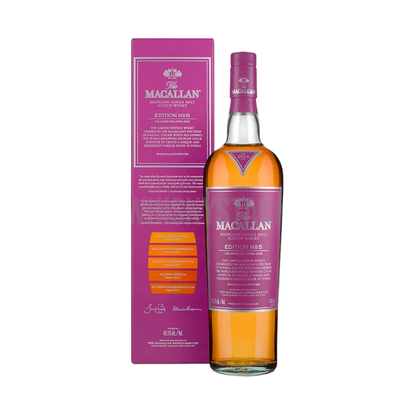Macallan Edition No. 5 – En farverig oplevelse i hver dråbe