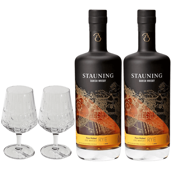 Dansk Rye i Verdensklasse: Stauning Rye + The Bullet Whiskyglas