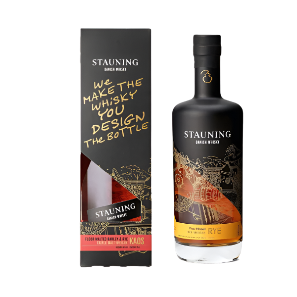 Smag dansk whiskykunst med Stauning KAOS Design Edition & Stauning Rye