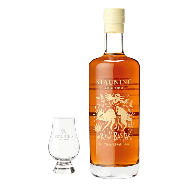 Stauning Dirty Bastard + Whiskyglas: En kompromisløs og innovativ whiskyoplevelse