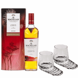 The Macallan A Night On Earth + The Bear Whisky Glass