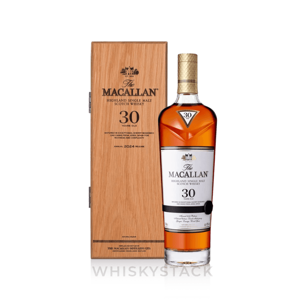 Macallan 30 Years Old Sherry Oak 2024 Flaske og Boks
