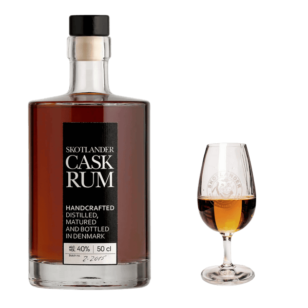 Skotlander Rum Cask og Romglas – Eksklusivt Tilbud