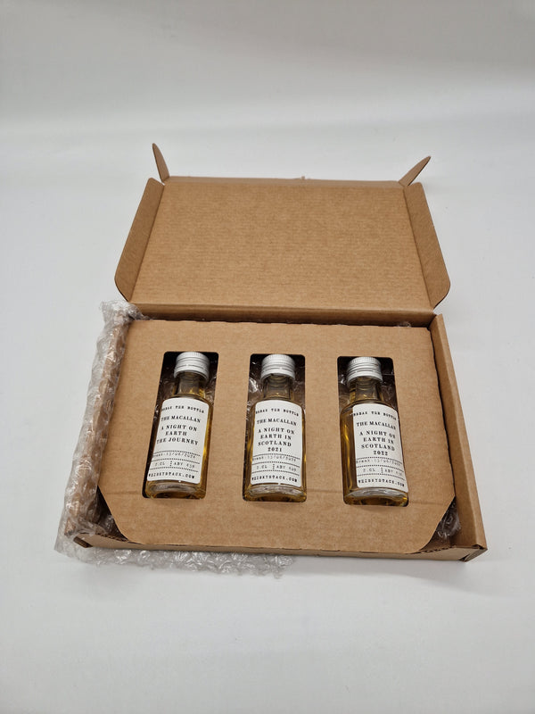 Macallan A Night On Earth - Exklusivt provsmakningsset