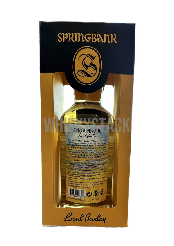 Springbank Local Barley 10 years old 2021
