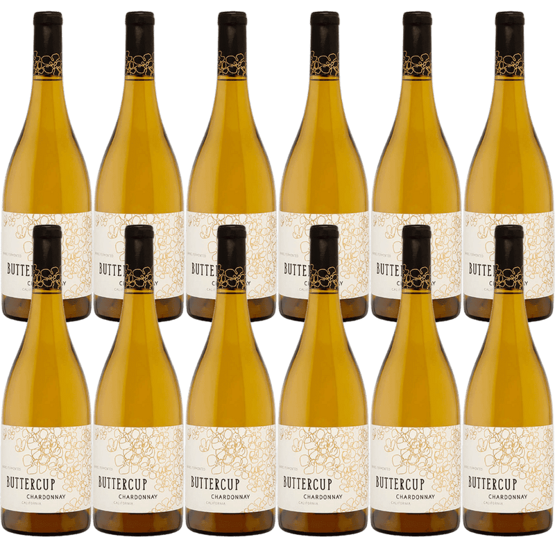 Buttercup Chardonnay – 12 Bottles + Cutlery Set