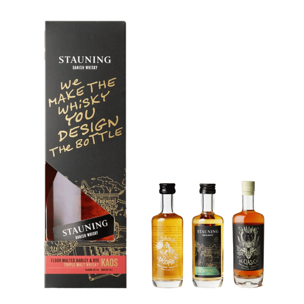Stauning KAOS Design Edition & Smagsæt – En Unik Whiskyoplevelse