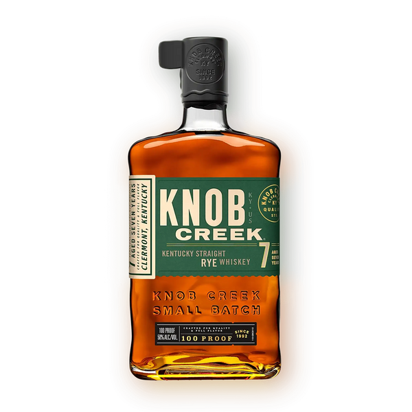 Knob Creek 7 Years Old Rye Flaske