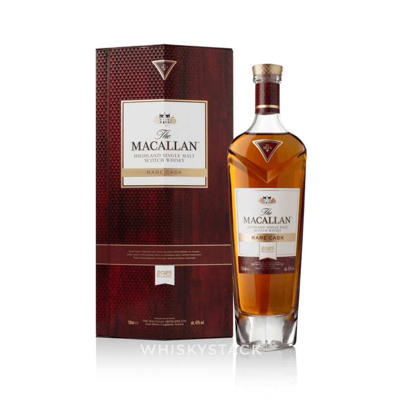 Macallan Rare Cask 2025 – Eksklusiv Single Malt Whisky Flaske og Boks